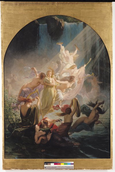 Las ondinas o, La voz del torrente, 1857 de Ernest Augustin Gendron